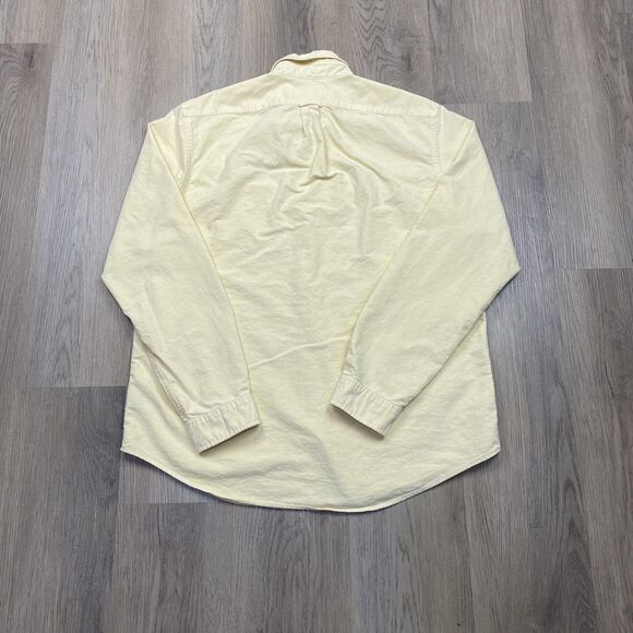 Ralph Lauren Rugby Shirt Mens Extra Large Yellow University Oxford Button Down - Picture 7 of 12